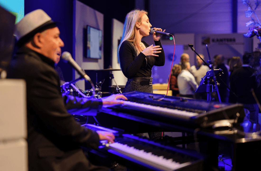 The Grand Piano Party performing at Restaurant Nieuw Schaijk